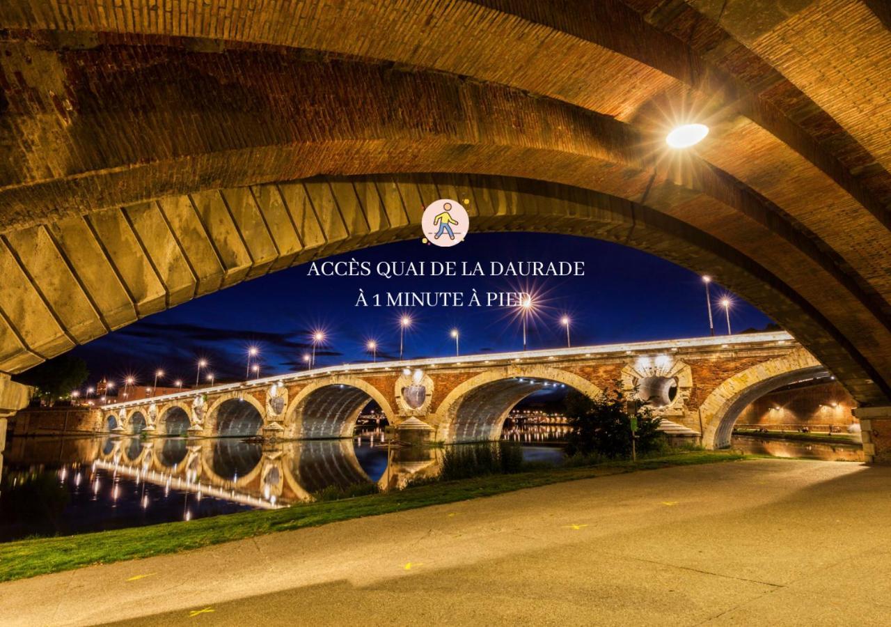 403 - Wonder Appart' - Vue Sur Garonne - Toulouse Eksteriør billede